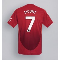 Stroje piłkarskie Manchester United Mason Mount #7 Koszulka Podstawowej 2024-25 Krótki Rękaw